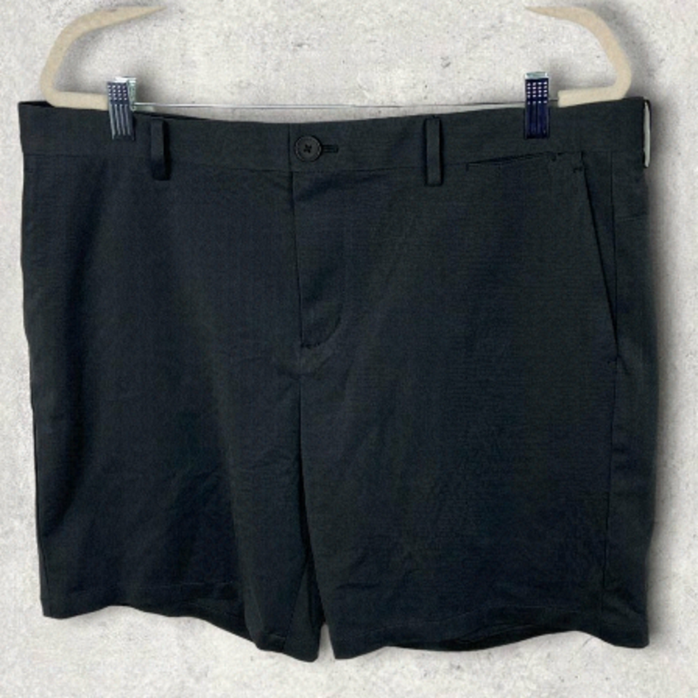 MINISTRY of Supply Kinetic Chino Shorts Grey Size 38 PrimeFlex Cotton Mens Short
